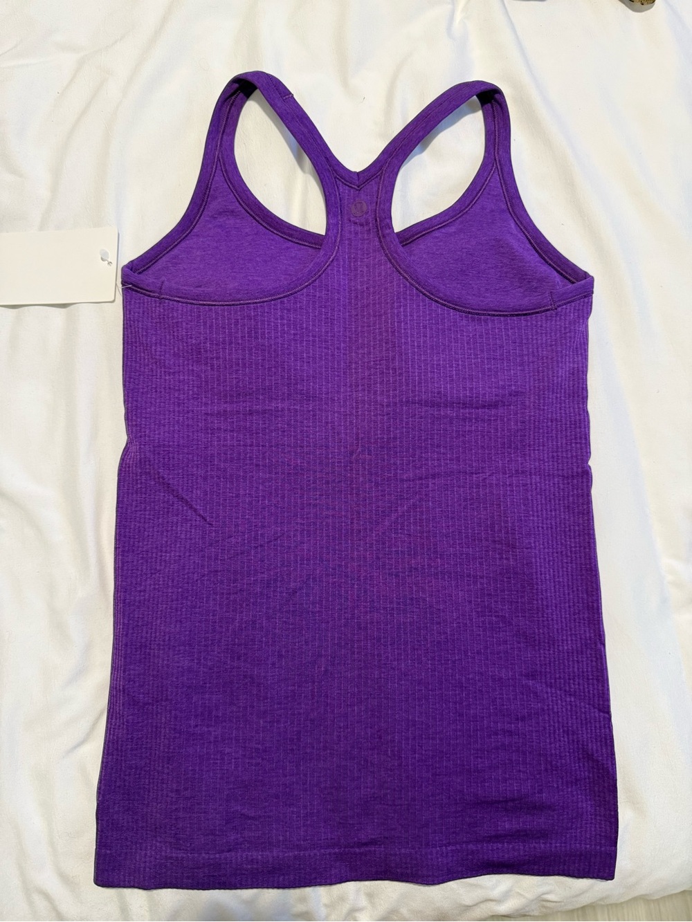 lululemon athletica Ribbed Racerback Tank - Purple - Picture 2 of 3